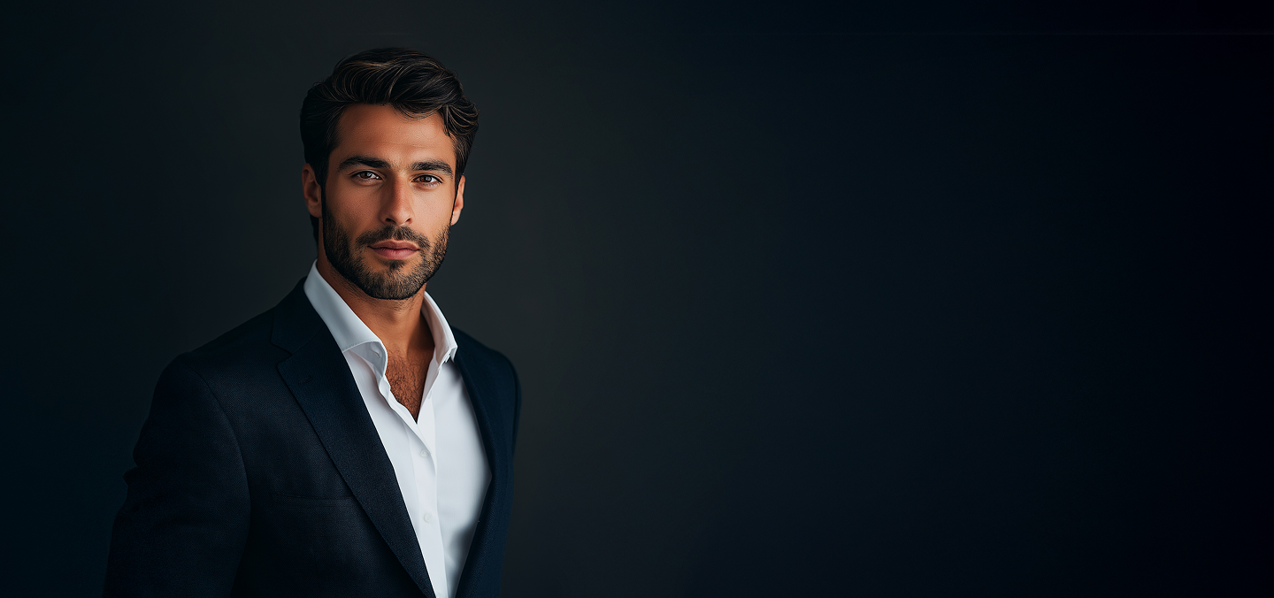 Portrait of a Confident Man 1-ar